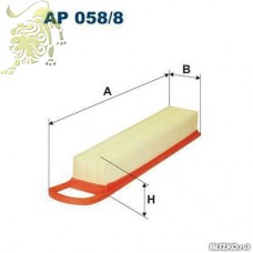 AP058/8 FILTRON Фильтр воздушный CITROEN PEUGEOT (B2C049PR)